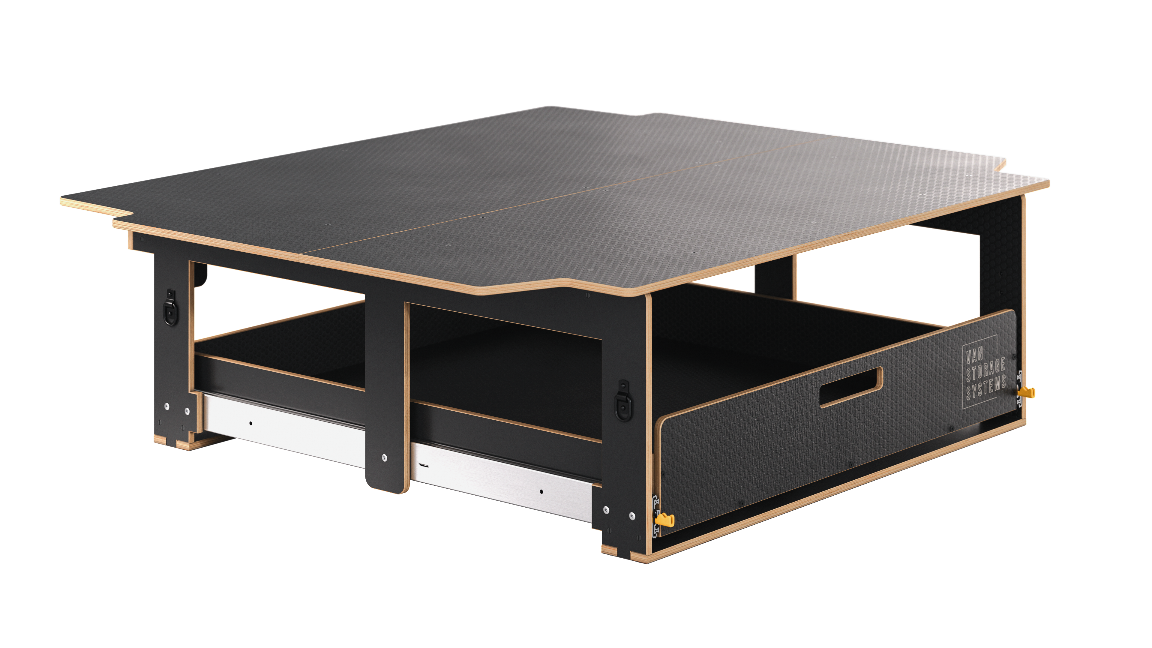 Custom Storage System Design Ford Transit Custom Crew Cab 2012-2023 | LWB | Van Storage System ...