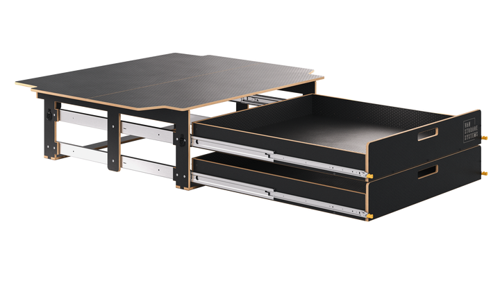 Ford Transit Custom Crew Cab 2012-2023 | SWB | Max | Rear System | 2 Drawer