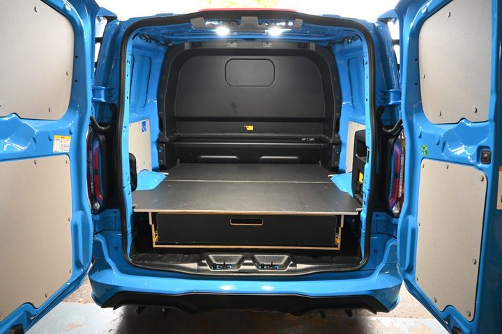 Ford Transit Custom Crew Cab 2024+ SWB | Compact | Rear System | Single Drawer