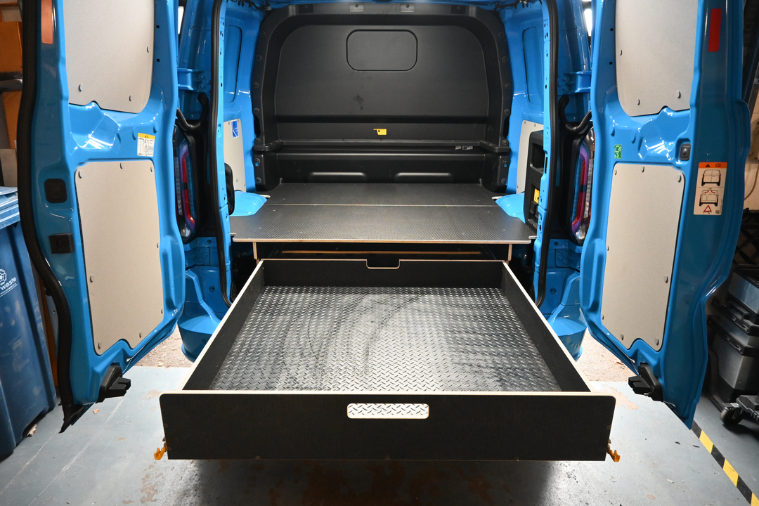 Ford Transit Custom Crew Cab 2024+ SWB | Compact | Rear System | Single Drawer