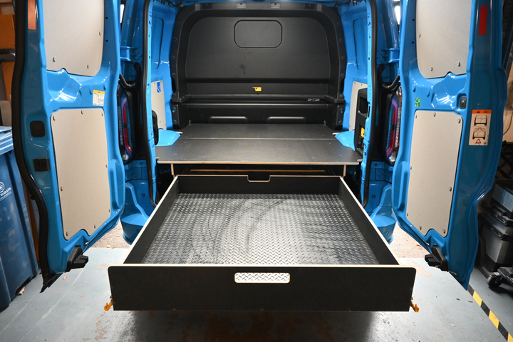 Ford Transit Custom Crew Cab 2024+ SWB | Compact | Rear System | Single Drawer
