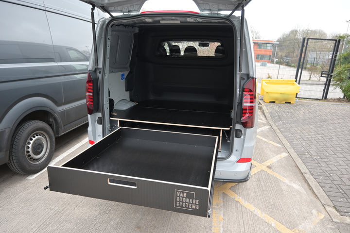 VW Transporter T7 Crew Cab 2025+ SWB | Compact | Rear System | Single Drawer