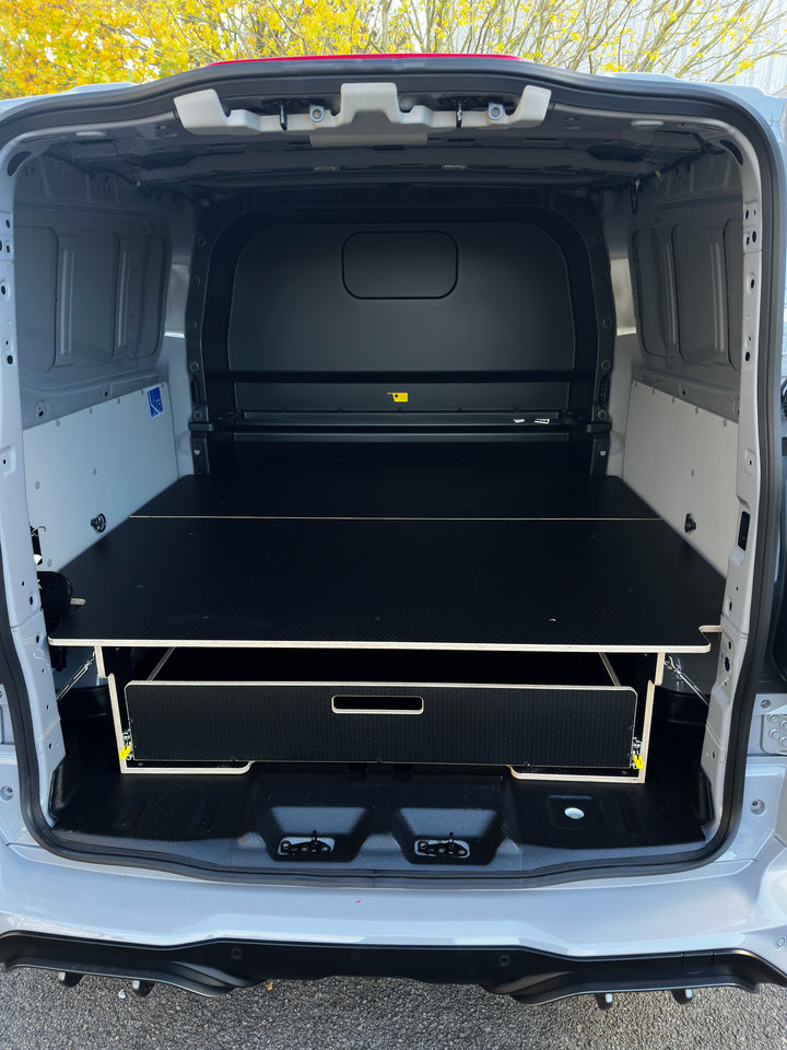 Ford Transit Custom Crew Cab 2024+ LWB | Pro | Rear System | Single Drawer