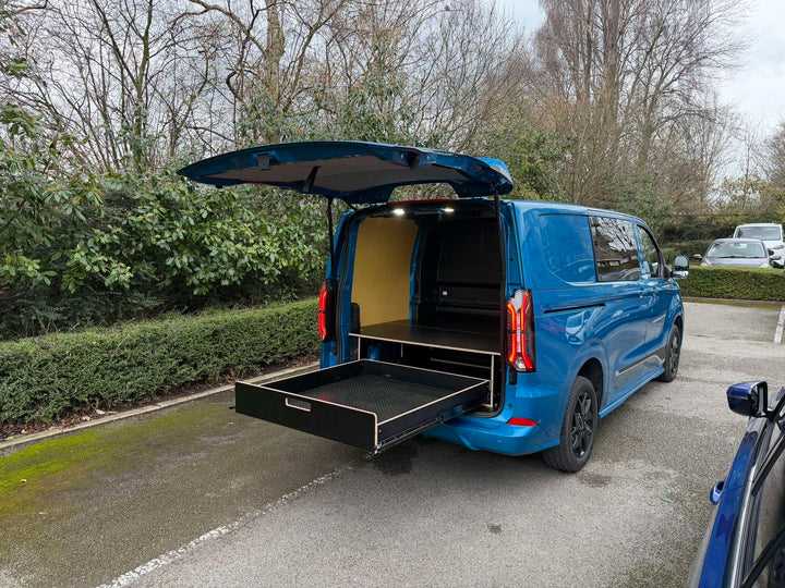 VW Transporter T7 Crew Cab 2025+ SWB | Pro | Rear System | Single Drawer