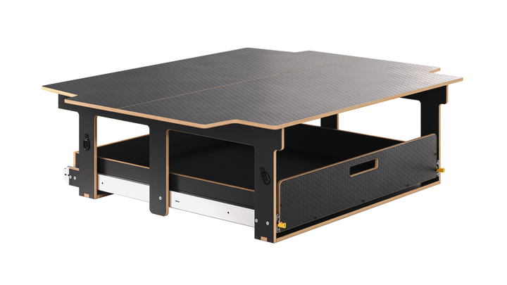 Ford Transit Custom Crew Cab 2024+ SWB | Max | Rear System | Single Drawer