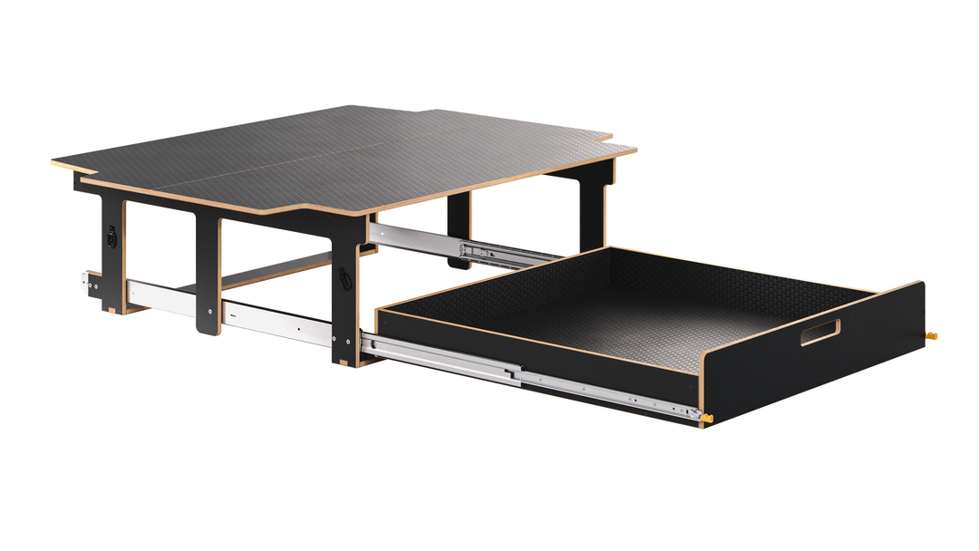 Ford Transit Custom Crew Cab 2024+ SWB | Max | Rear System | Single Drawer