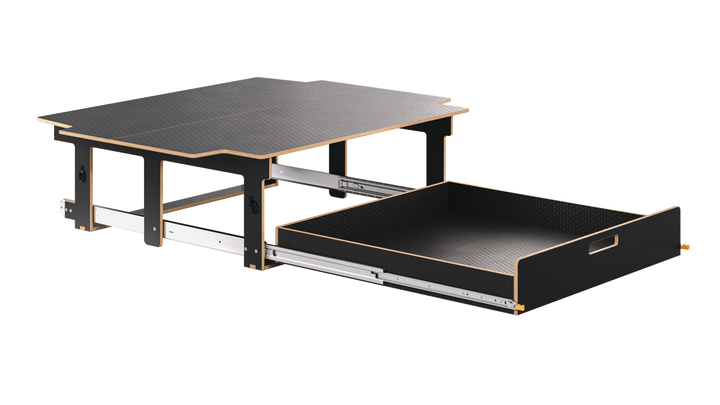 Ford Transit Custom Crew Cab 2024+ SWB | Max | Rear System | Single Drawer