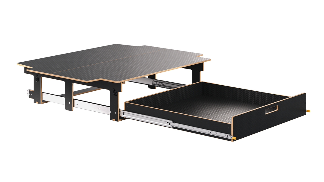 Ford Transit Custom Crew Cab 2024+ SWB | Pro | Rear System | Single Drawer