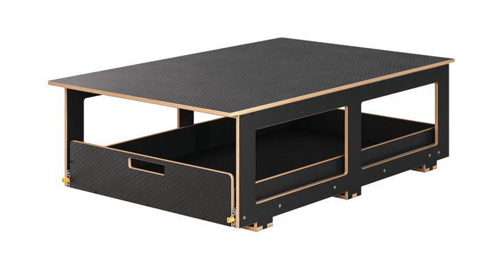 VW Transporter 2005-2024 SWB | Max | Front System | Single Drawer