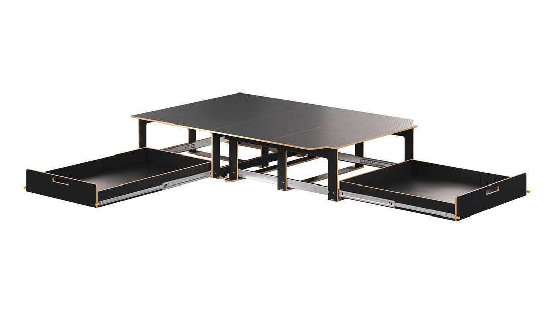 VW Transporter 2005-2024 SWB | Max | Full System | 2 Drawer