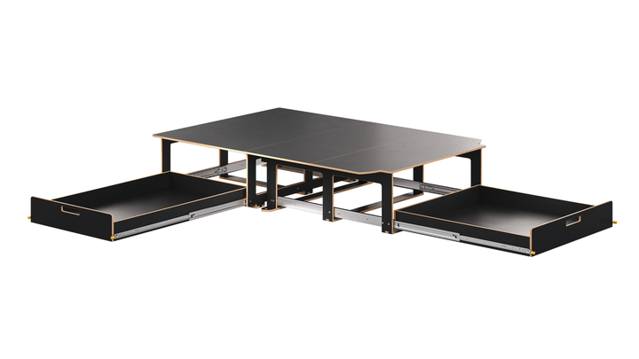 VW Transporter 2005-2024 SWB | Max | Full System | 2 Drawer