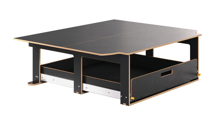 VW Transporter 2005-2024 SWB | Max | Rear System | Single Drawer