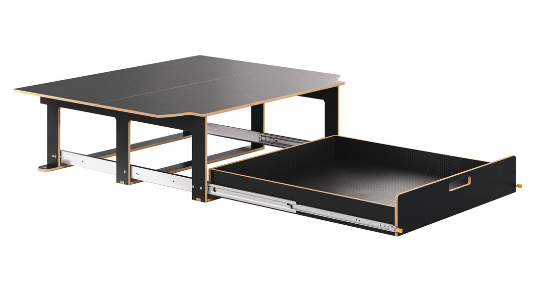 VW Transporter 2005-2024 SWB | Max | Rear System | Single Drawer