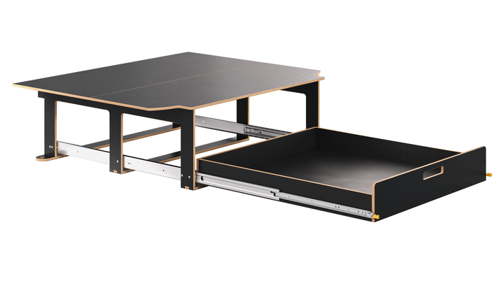 VW Transporter 2005-2024 SWB | Max | Rear System | Single Drawer