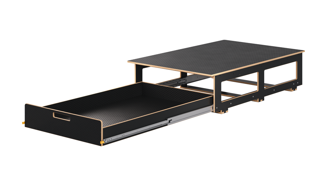 VW Transporter 2005-2024 SWB | Pro | Front System | Single Drawer