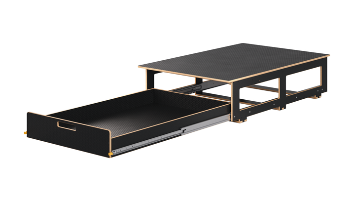 VW Transporter 2005-2024 SWB | Pro | Front System | Single Drawer