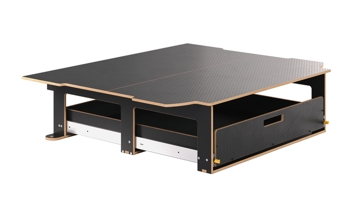 VW Transporter 2005-2024 SWB | Pro | Rear System | Single Drawer