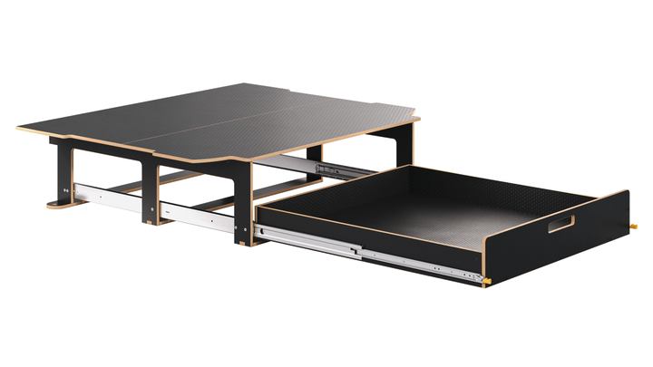 VW Transporter 2005-2024 SWB | Pro | Rear System | Single Drawer